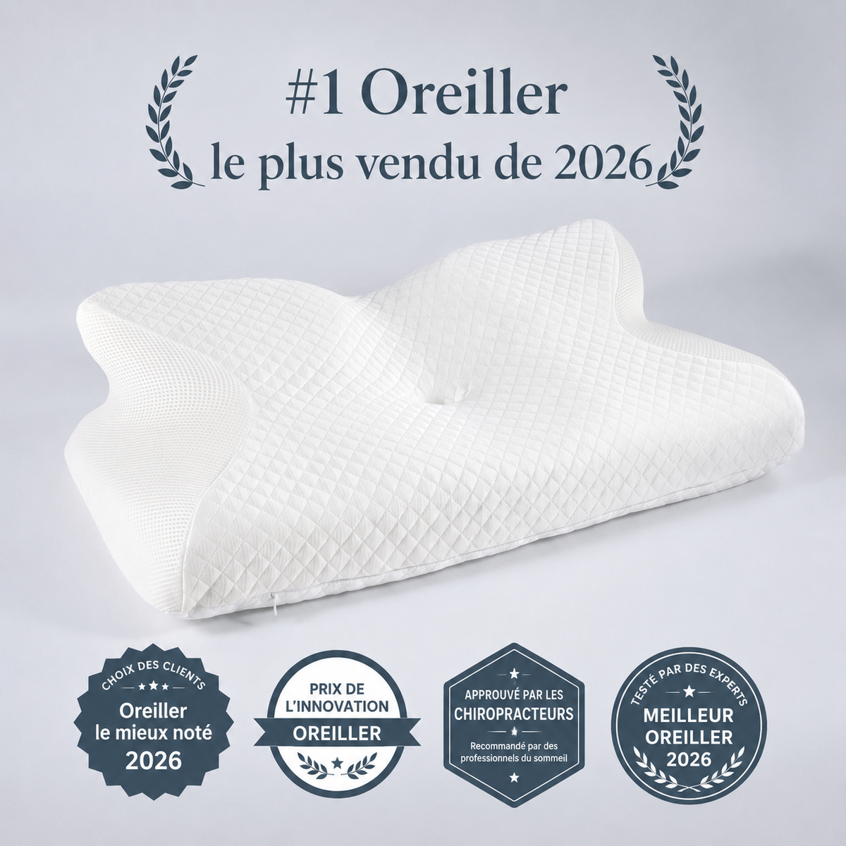 Oreiller Ergonomique Cervicales
